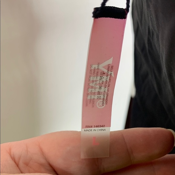 YMI Black Strappy One-Piece Swimsuit - Picture 7 of 8